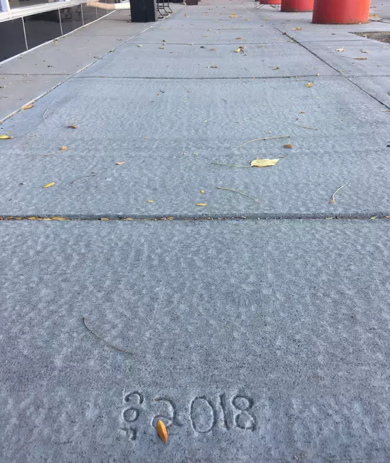 Finished Sidewalk Replacement
