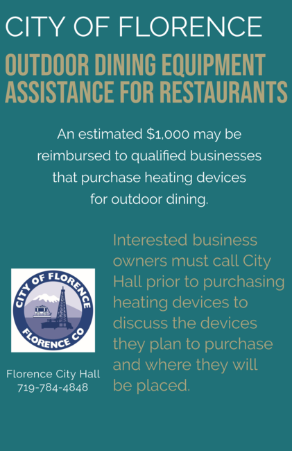 Outdoor Dining Heating Assistance