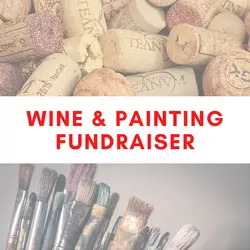 Wine and Paint Fundraiser