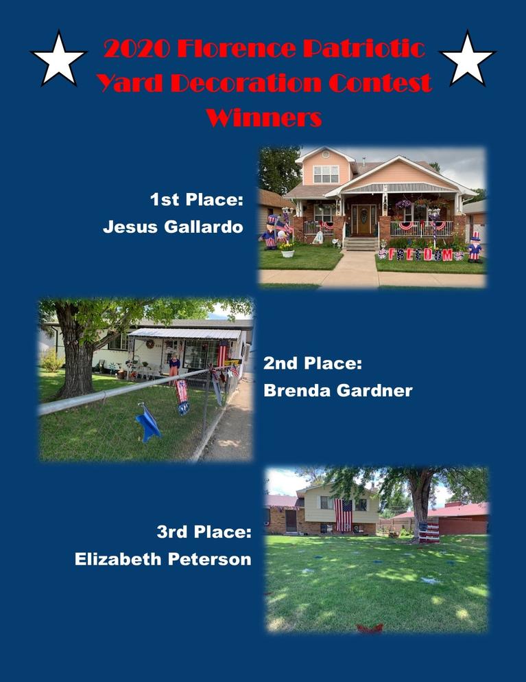 2020 Yard Decoration Contest Winners
