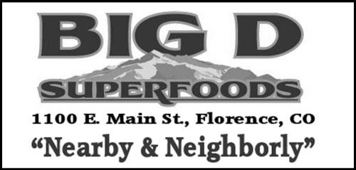 Big D's Superfoods of Florence, CO Logo